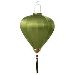 Вьетнамский фонарик 12" Чеснок оливковый 780